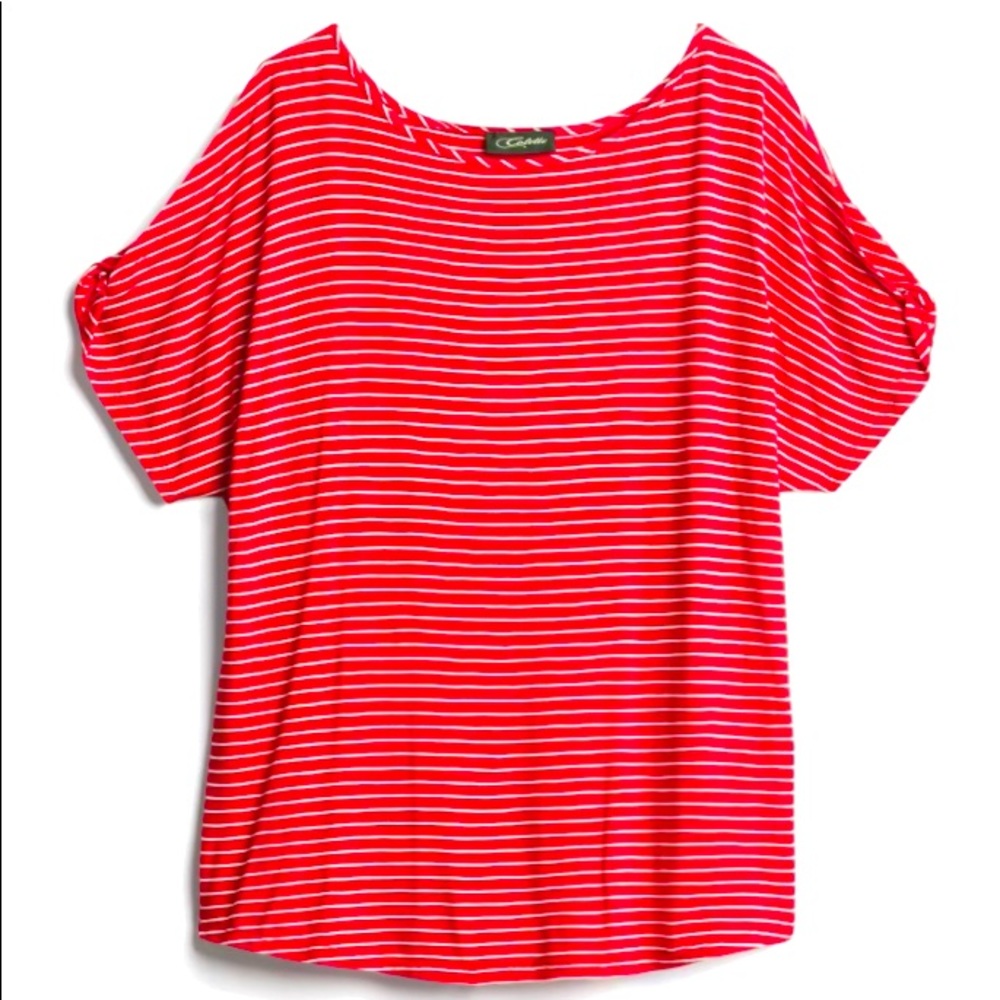 Romey Cold Shoulder Knit Top